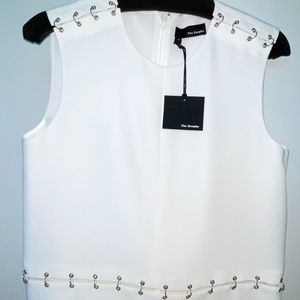 the KOOPLES sleeveless top